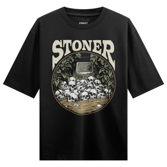 Prdgy Bhandness Front Oversized T-Shirt