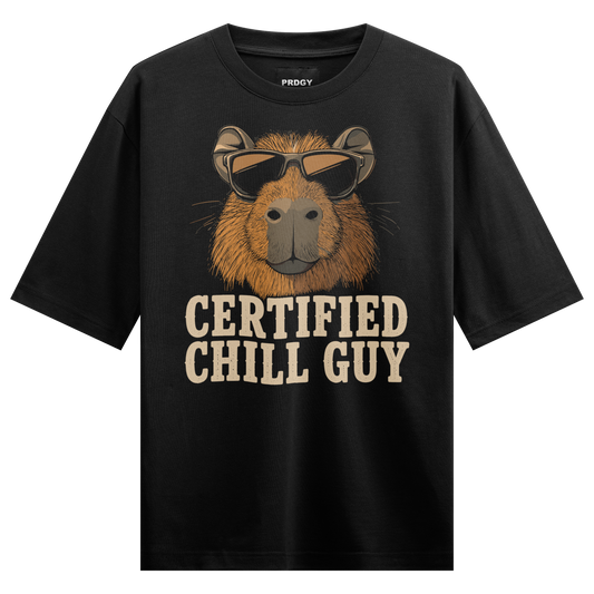PRDGY Chill Guy Oversized T-Shirt