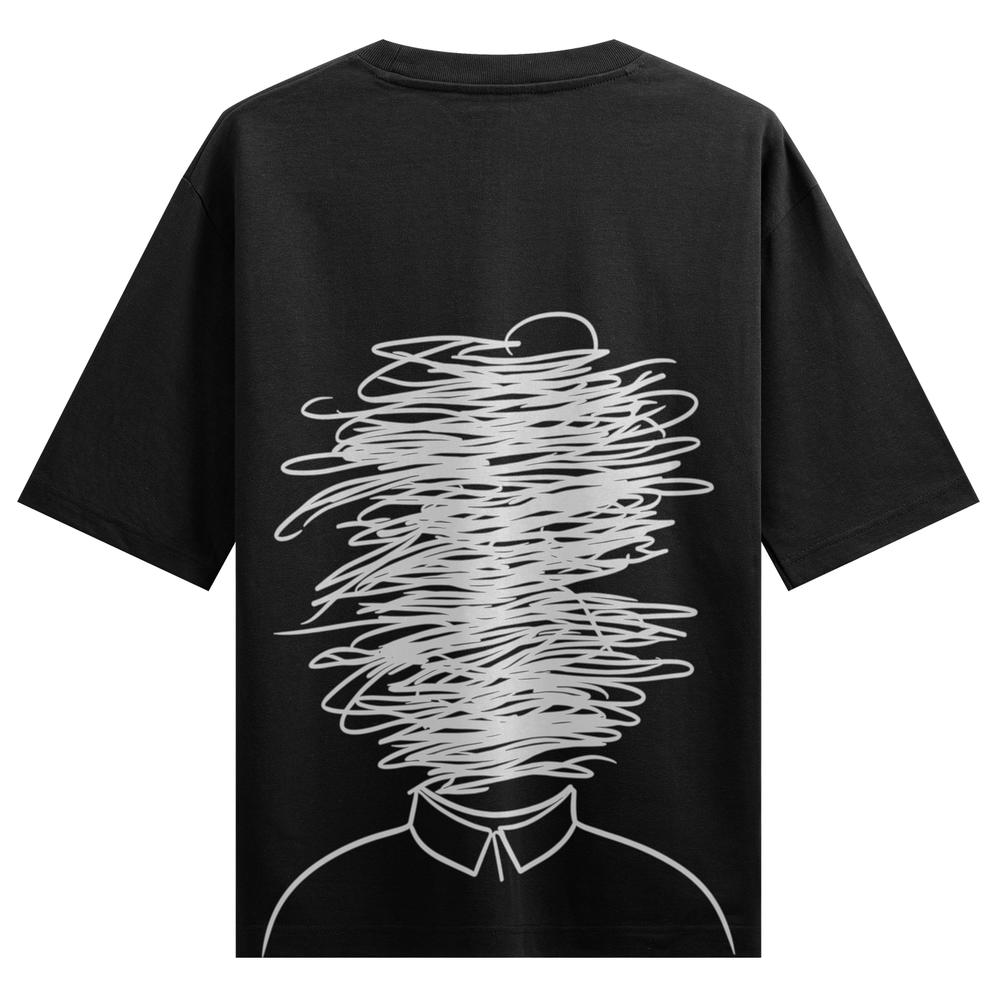 Prdgy DND Mode Back Oversized T-Shirt