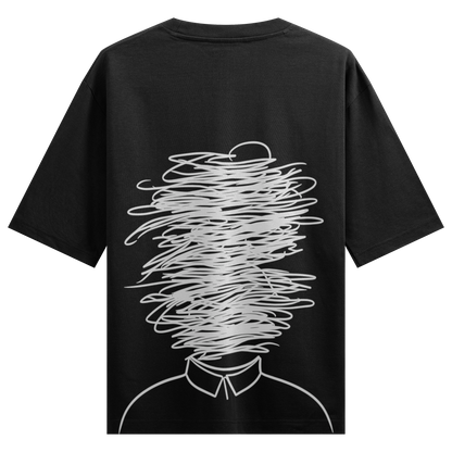 Prdgy DND Mode Back Oversized T-Shirt