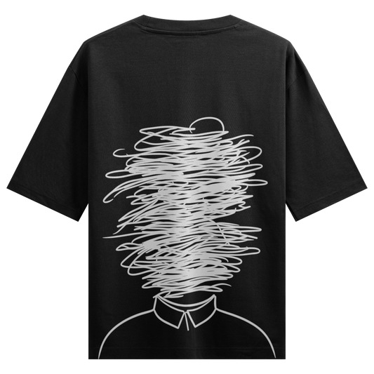 Prdgy DND Mode Back Oversized T-Shirt