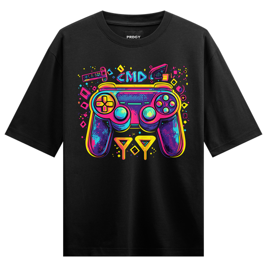 Prdgy Game On Front Oversized T-Shirt