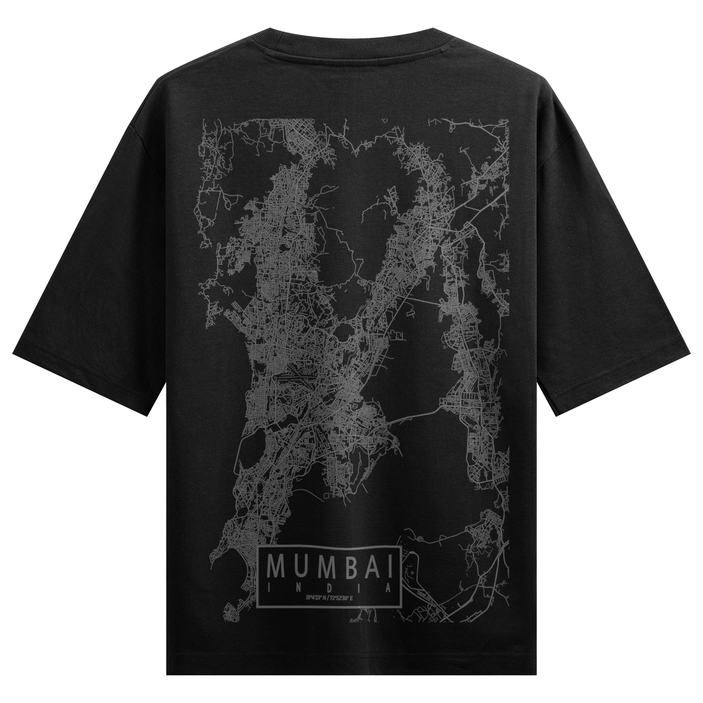 PRDGY Mumbai Street View Oversized T-shirt
