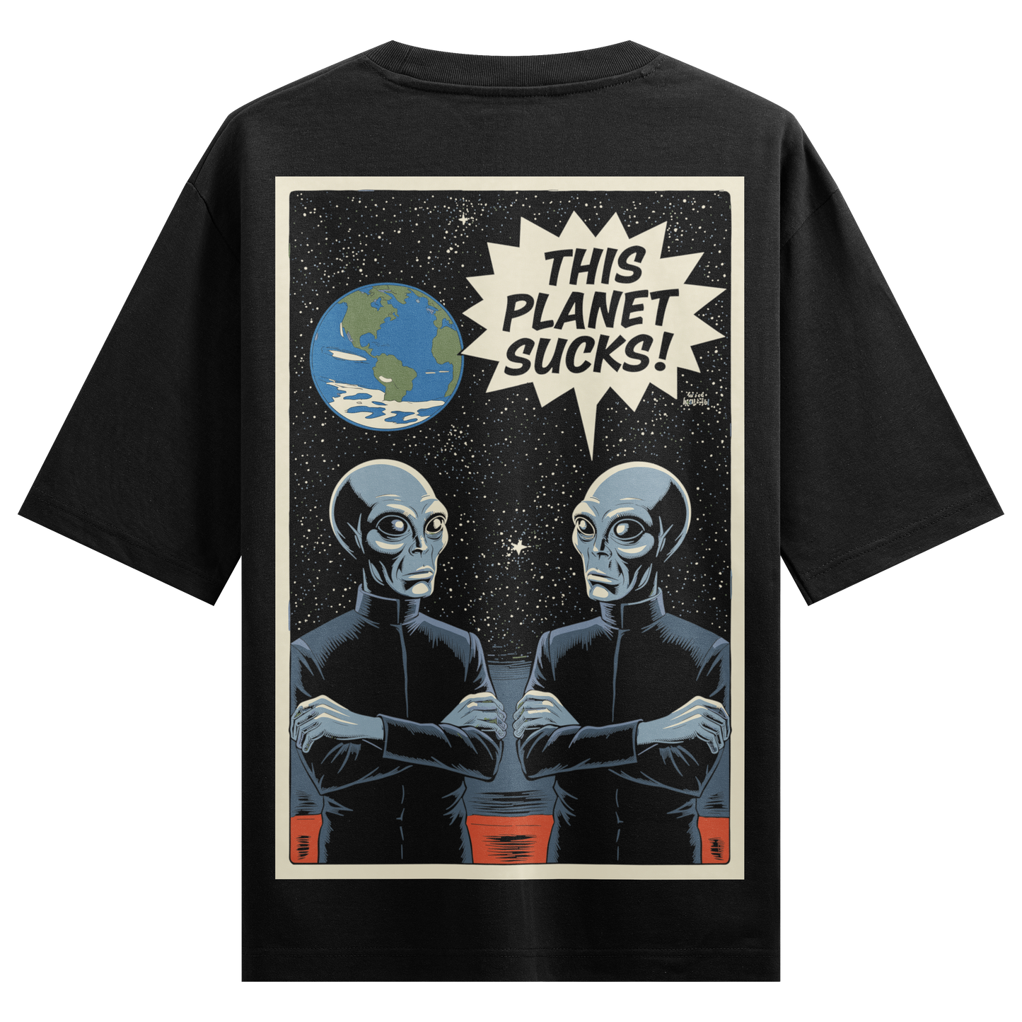 Prdgy Niraash Back Oversized T-Shirt