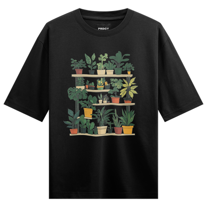 Prdgy ROOTED CHAOS Front Oversized T-Shirt