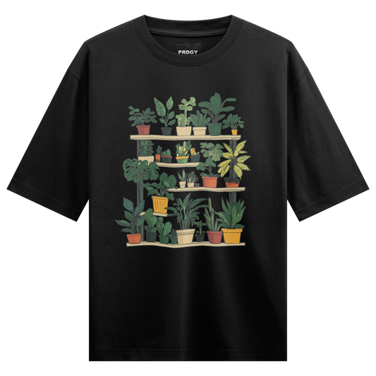 Prdgy ROOTED CHAOS Front Oversized T-Shirt