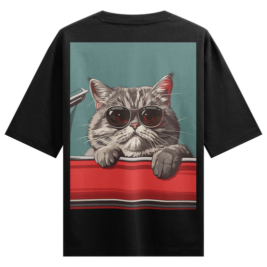 Prdgy Rahis Cat Back Oversized T-Shirt