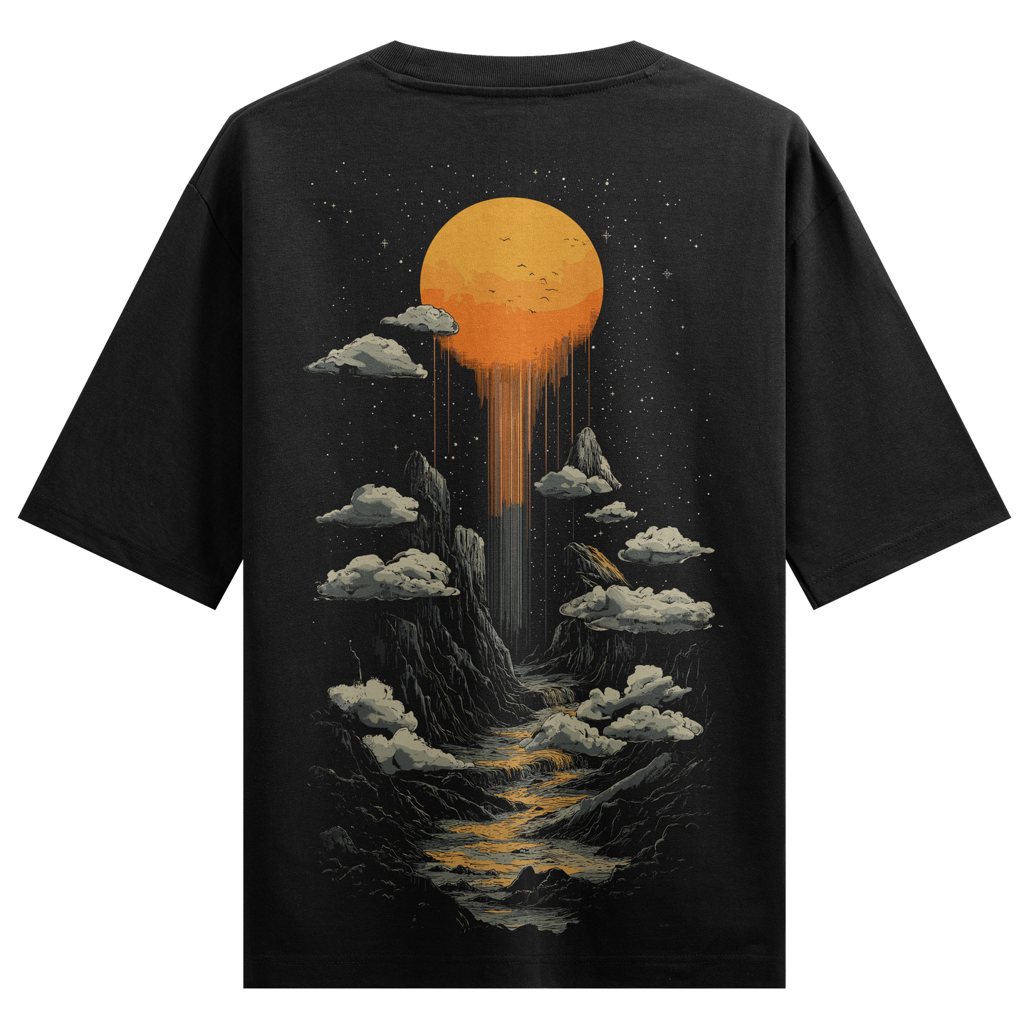 Prdgy THE MELTDOWN Back Oversized T-Shirt