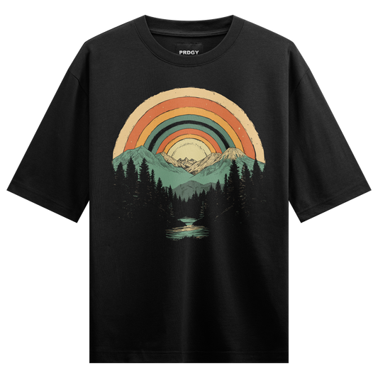 Prdgy VINTAGE SKY Front Oversized T-Shirt