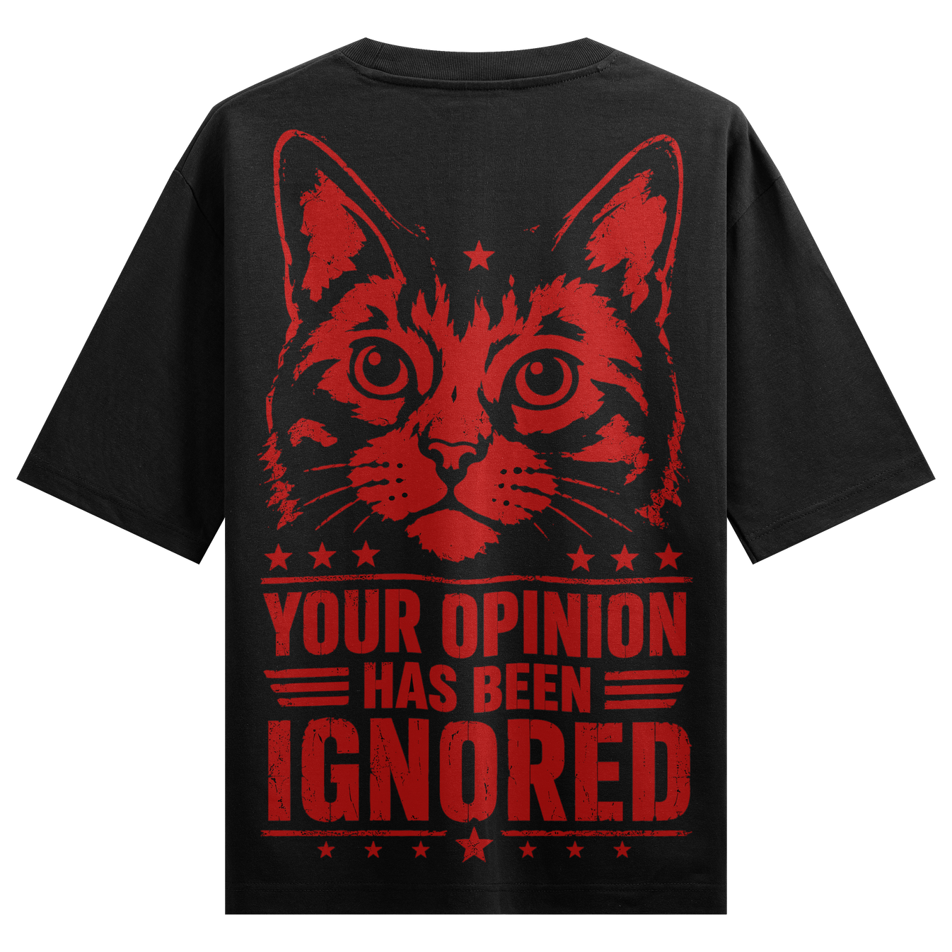 PRDGY Opinion Ignored Oversized T-Shirt