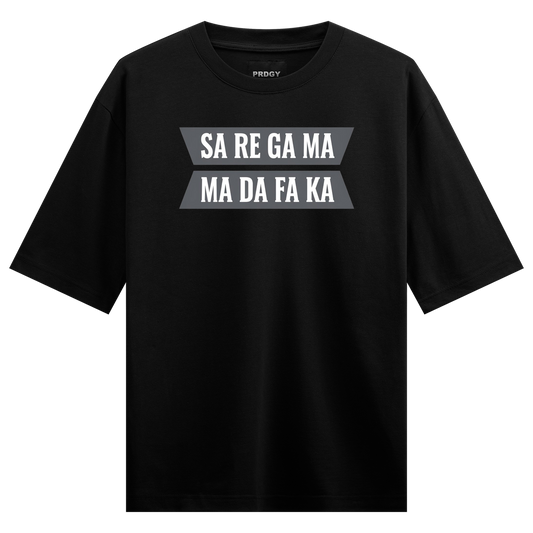 Prdgy Sa Re Ga Ma Oversized T-Shirt