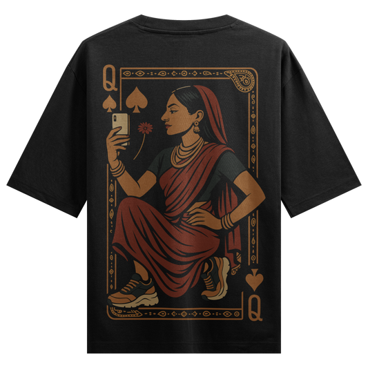 Prdgy Saree Not Sorry Oversized Tshirt