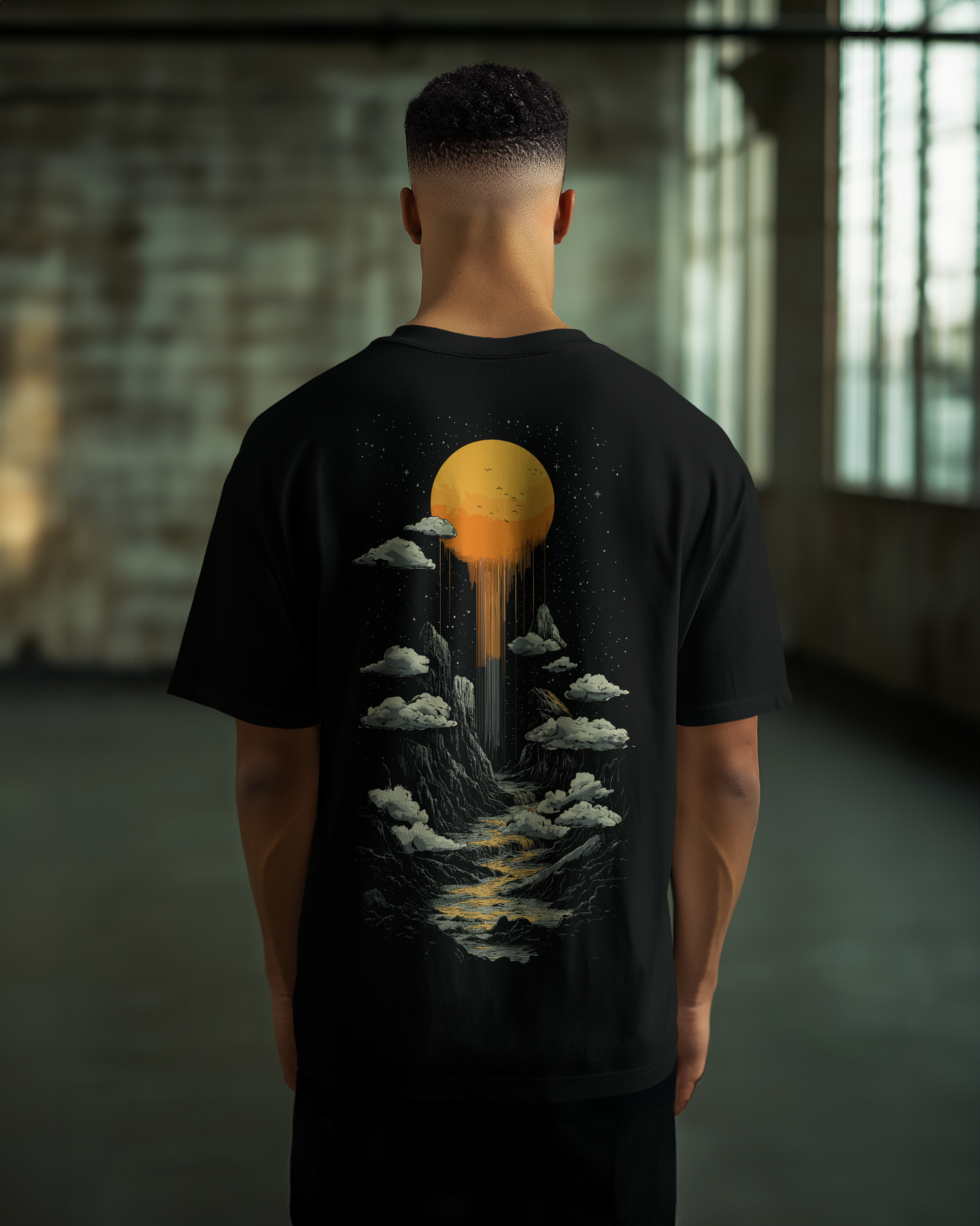 Prdgy THE MELTDOWN Back Oversized T-Shirt