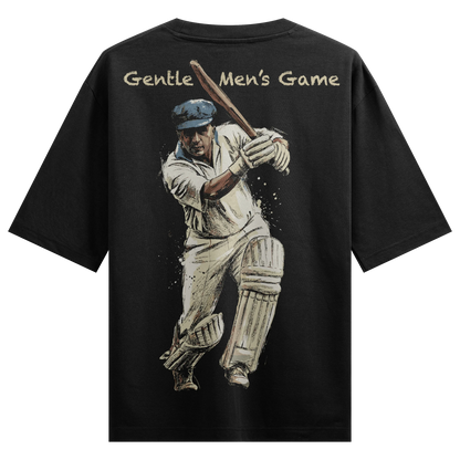 Gentle Men's Game artwork on PRDGY oversized t-shirt