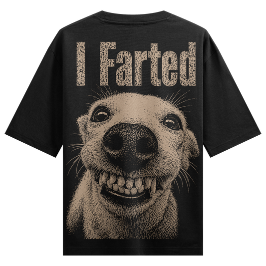PRDGY Fart Back Oversized T-shirt