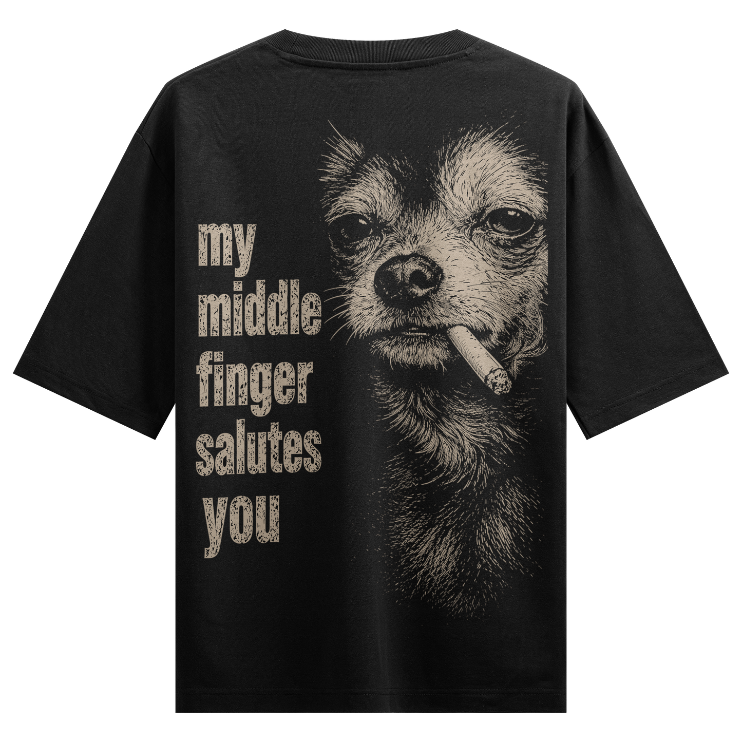 PRDGY Salutation  Oversized T-shirt