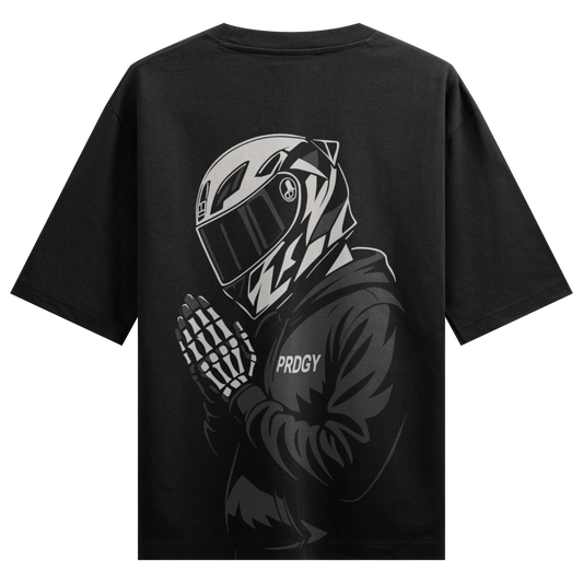 Raftaar Bhau Back Oversized T-Shirt