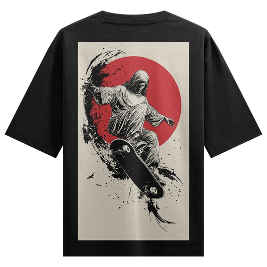 Skaterllujah Back Oversized T-Shirt