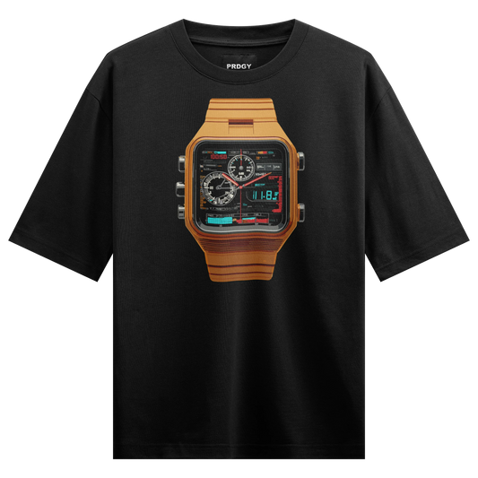 PRDGY Time Kaha Hai ? Oversized T-Shirt