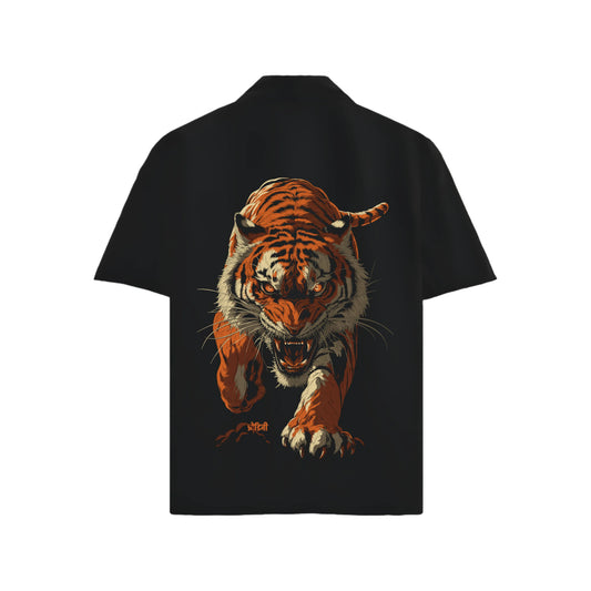 PRDGY TigerBaazi Oversized Half-Shirt