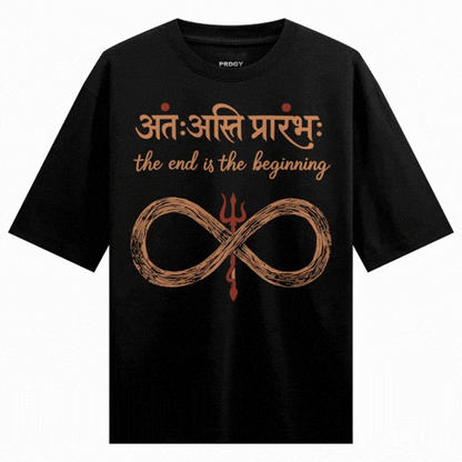PRDGY The Endless Beginning Oversized T-Shirt