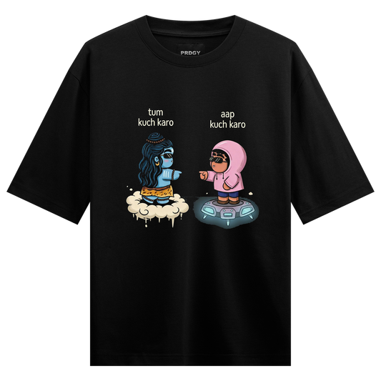 PRDGY Upar Wale Oversized t- shirt