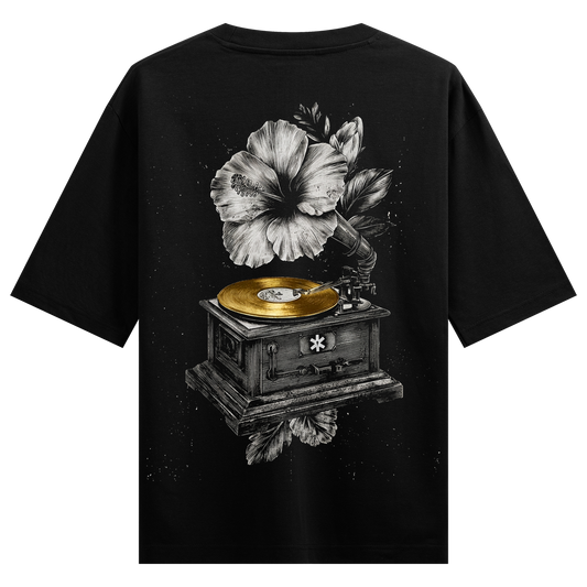 PRDGY Vinyl Blossom Oversized T-Shirt