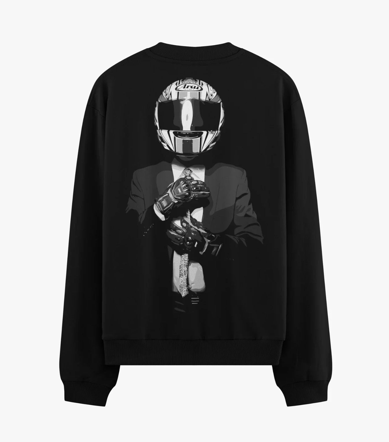 Daft Punk artwork on PRDGY sweatshirt