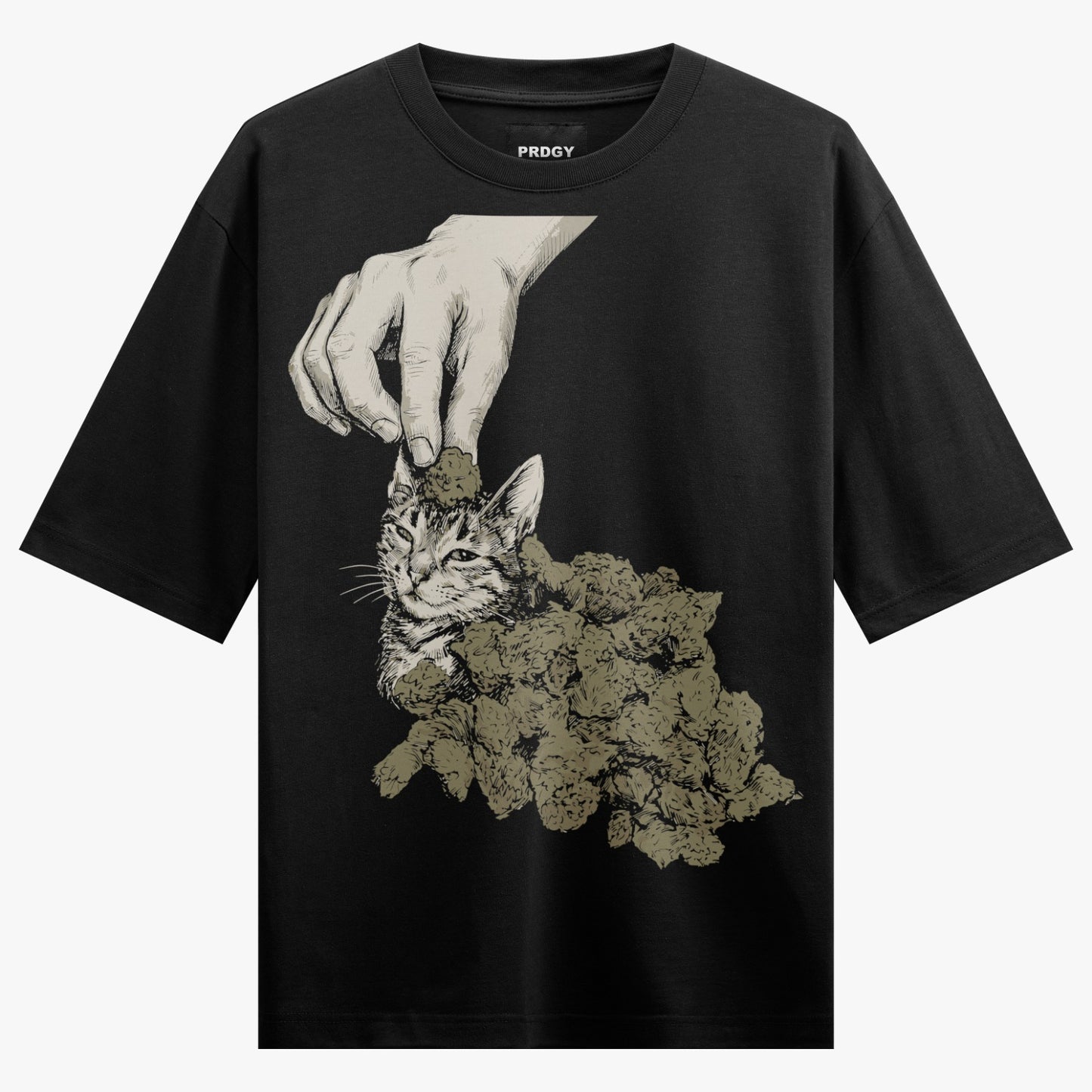 PRDGY Gentle Abuse Oversized T-Shirt