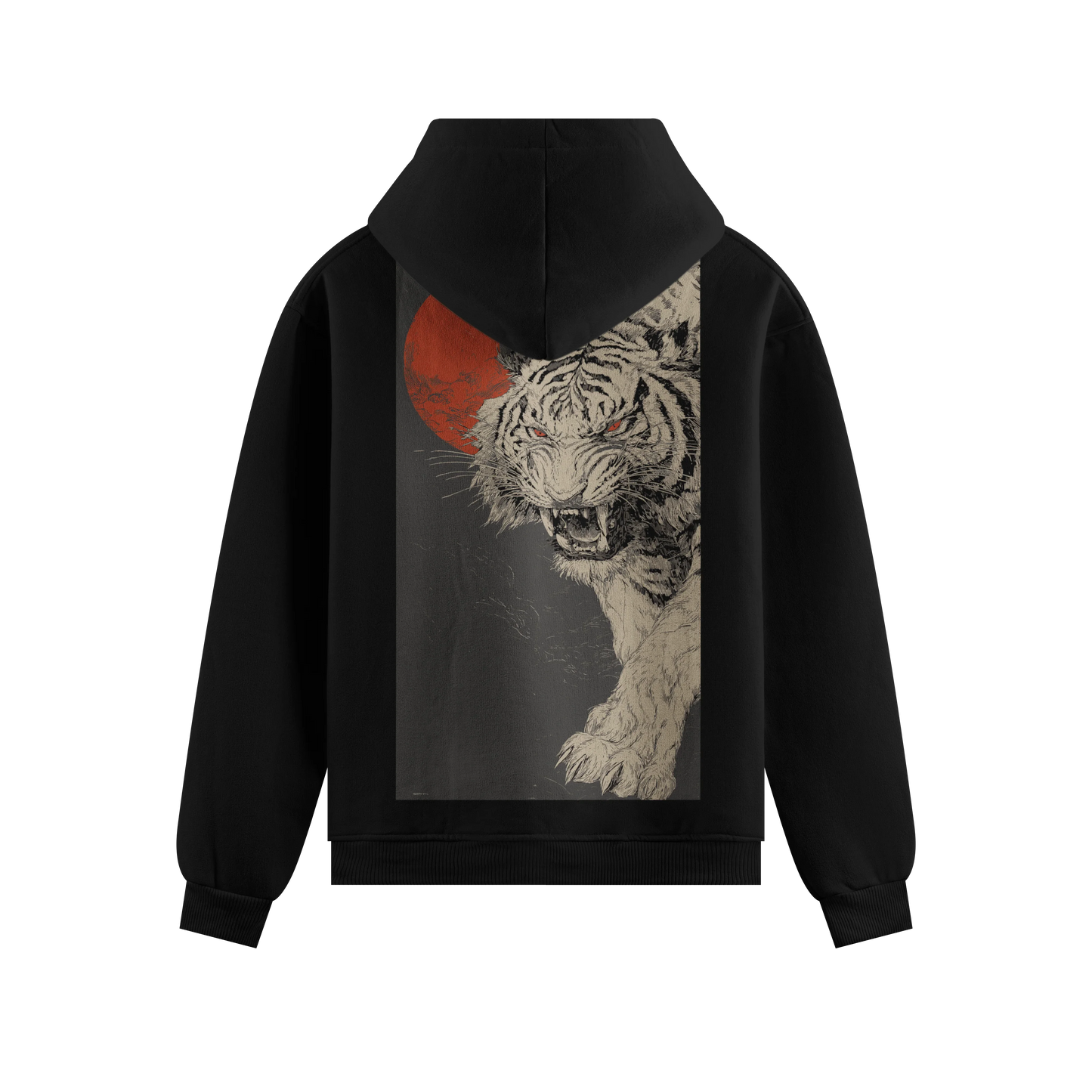 PRDGY Crimson Moon Predator Oversized Hoodie