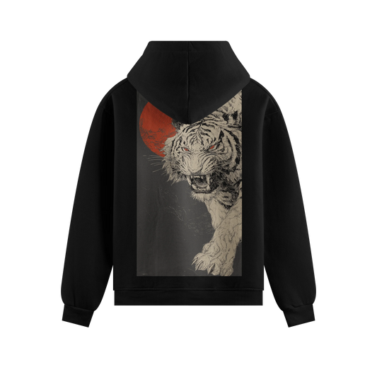 PRDGY Crimson Moon Predator Oversized Hoodie