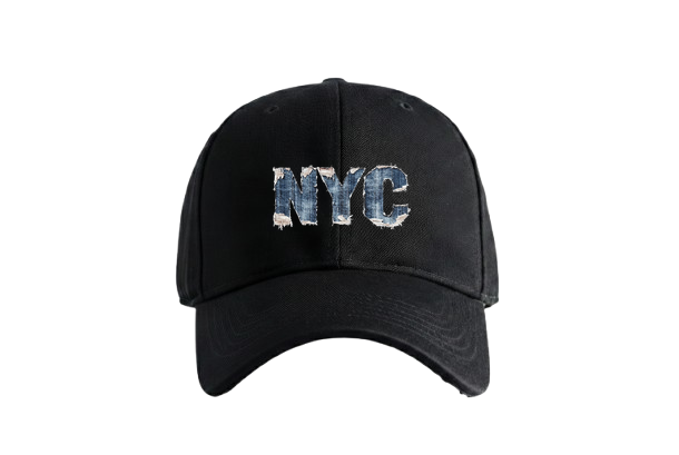 PRDGY Black NY blue Denim Cap