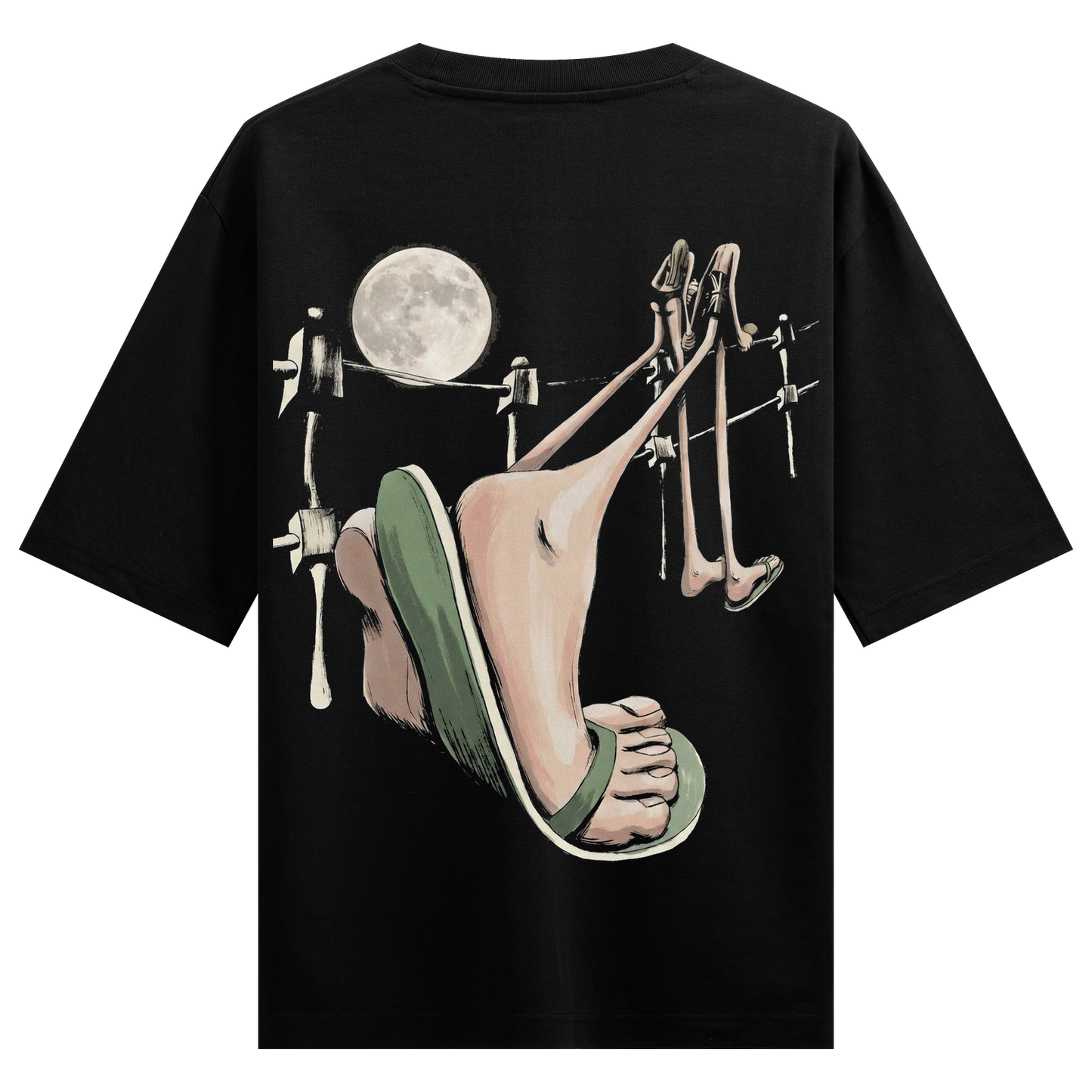 PRDGY Moonlit Limbs Oversized T-shirt