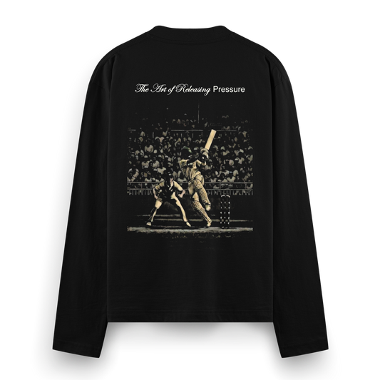 The Art Of Releasing Pressure Full Sleeve T-Shirt by PRDGY — bold graphic art design, streetwear design