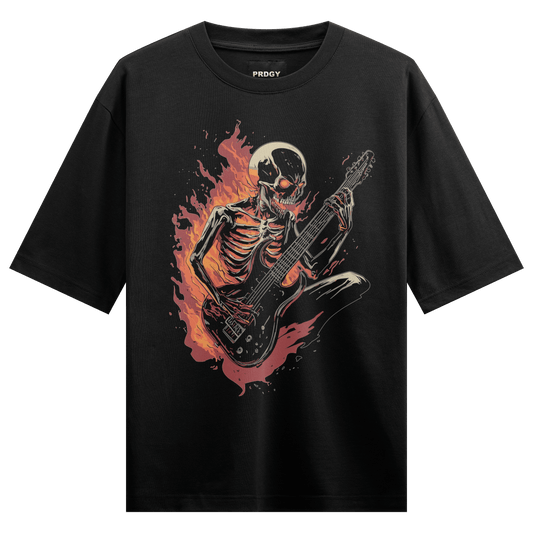 Admara Bassist Front Oversized T-Shirt - PRDGY