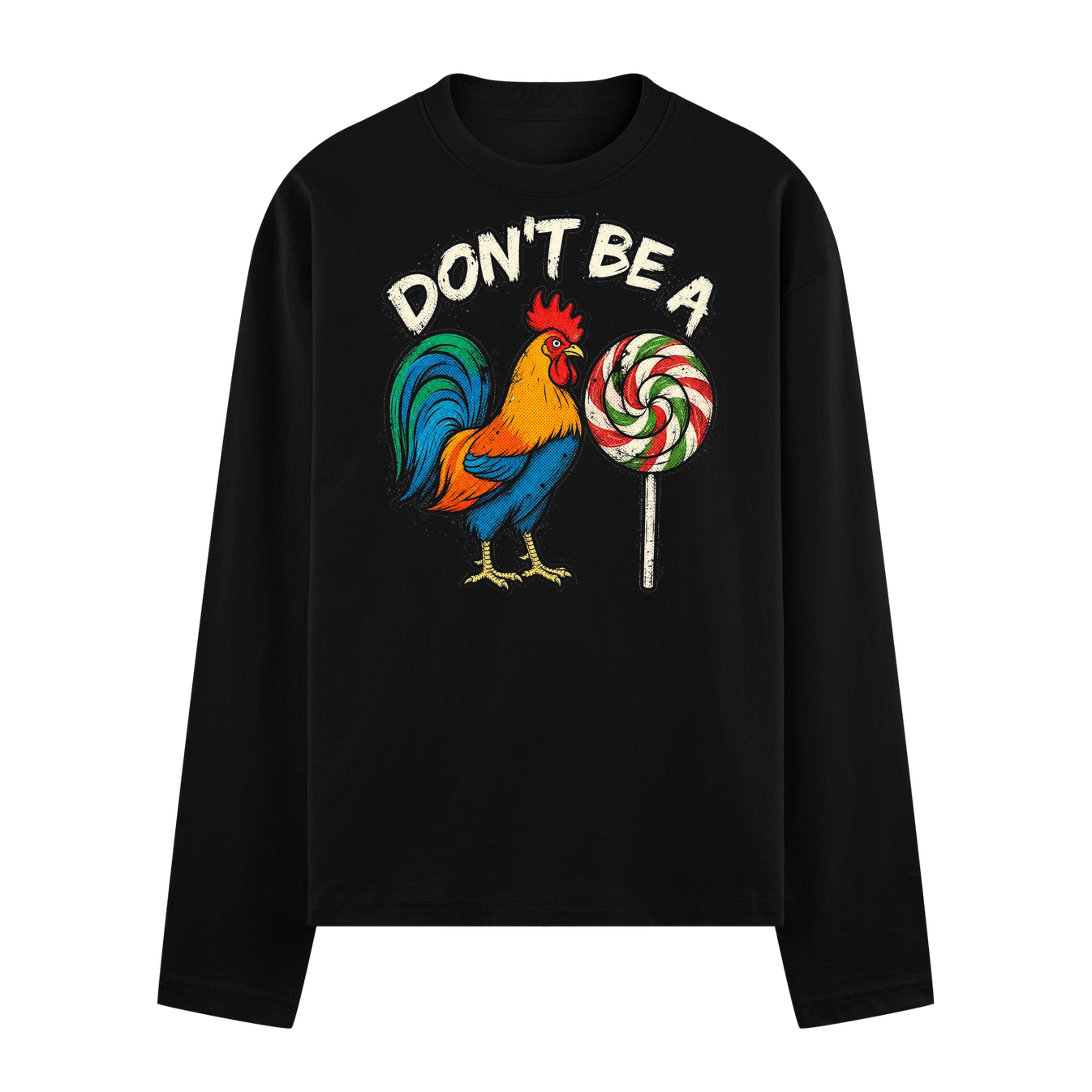 Rooster Lollipop Oversized T-shirt