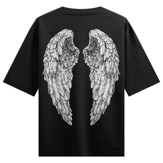 PRDGY Angel Wings Oversized T-Shirt