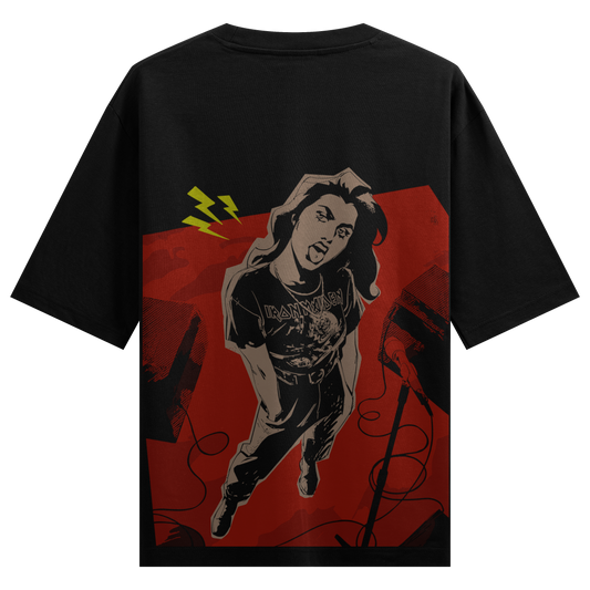 PRDGY Rocker Girl Oversized T-shirt