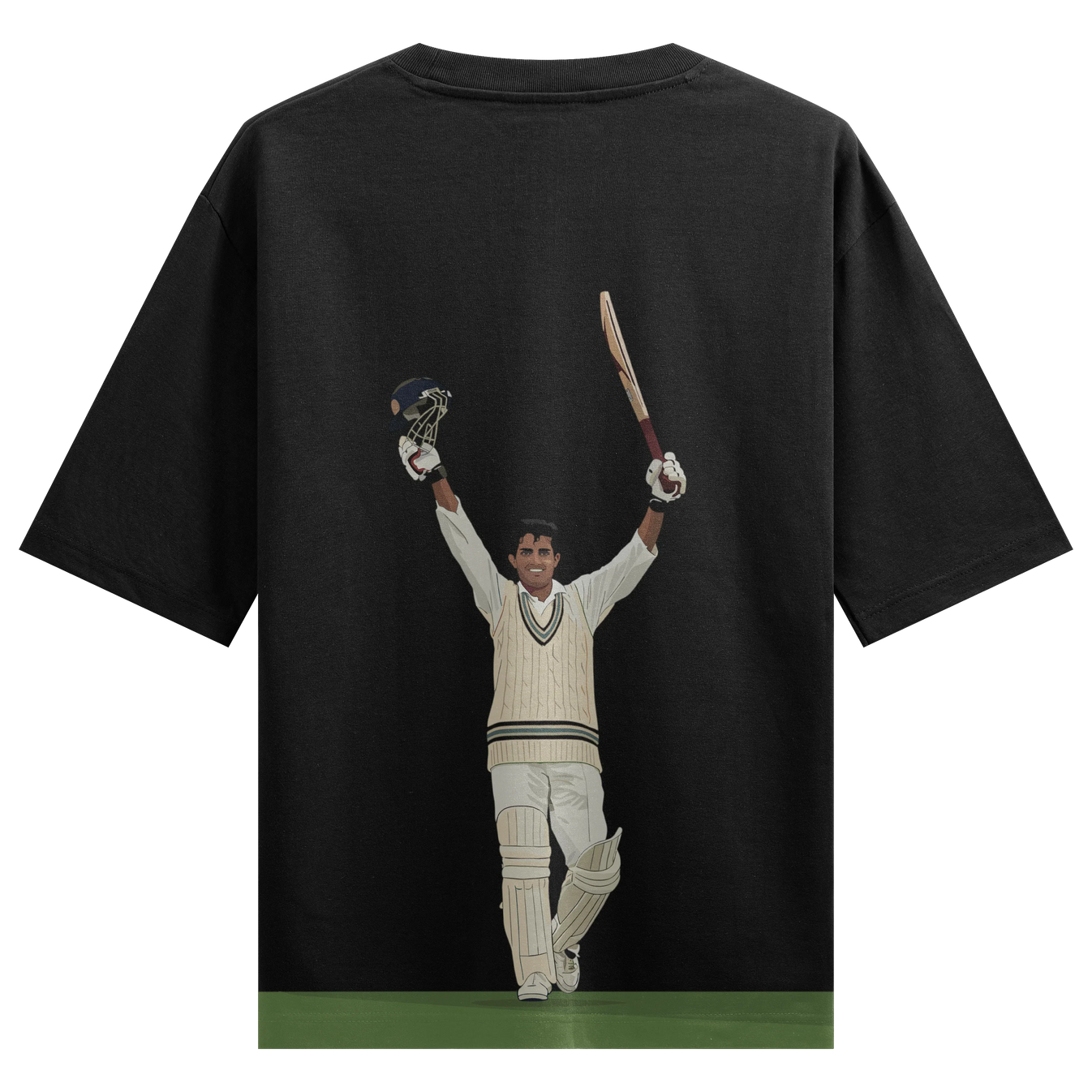 Cricket artwork on PRDGY oversized t-shirt