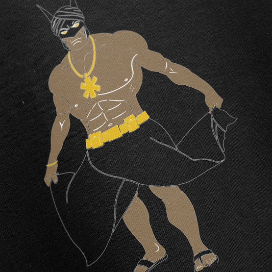 PRDGY Lungi Chamgadar Oversized T-Shirt
