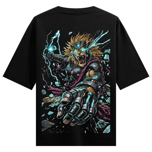 PRDGY Modern Narsimha Oversized T-shirt