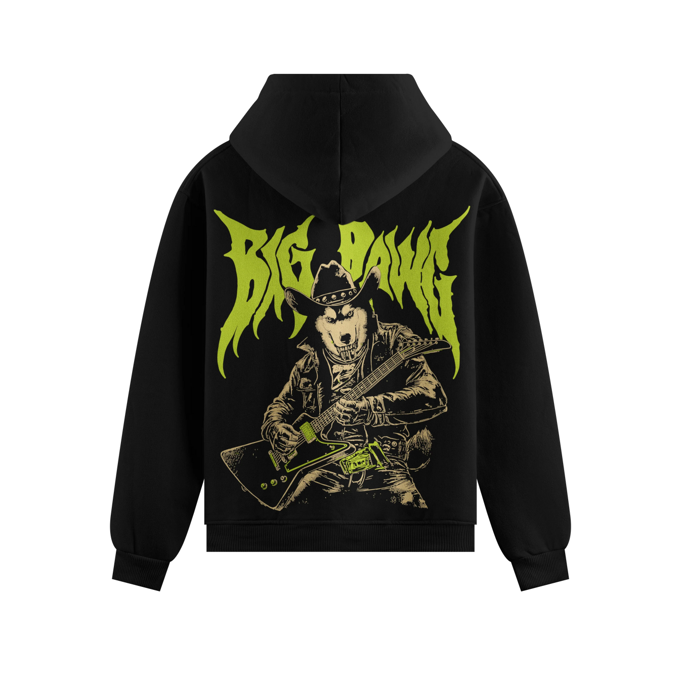 BIG DAWN artwork on PRDGY hoodie