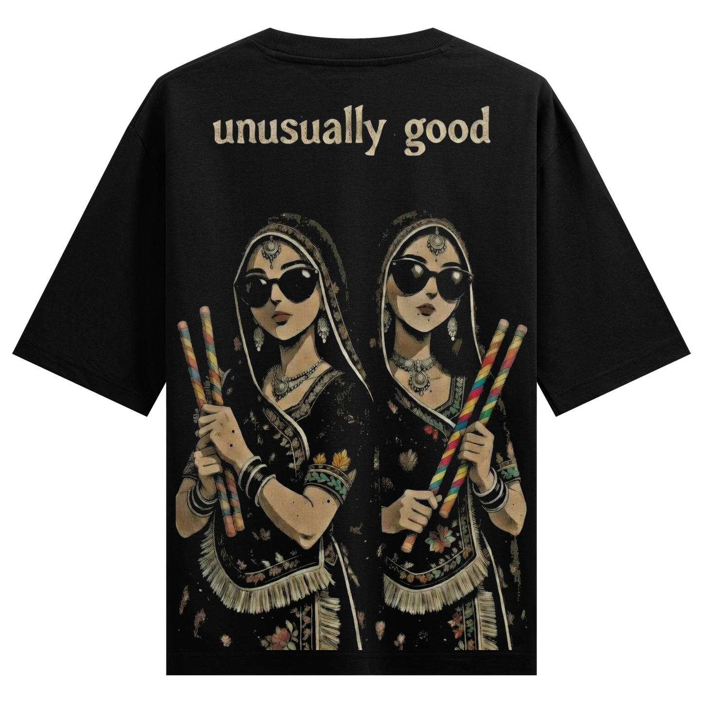 PRDGY Dandiya Divas Oversized T-shirt