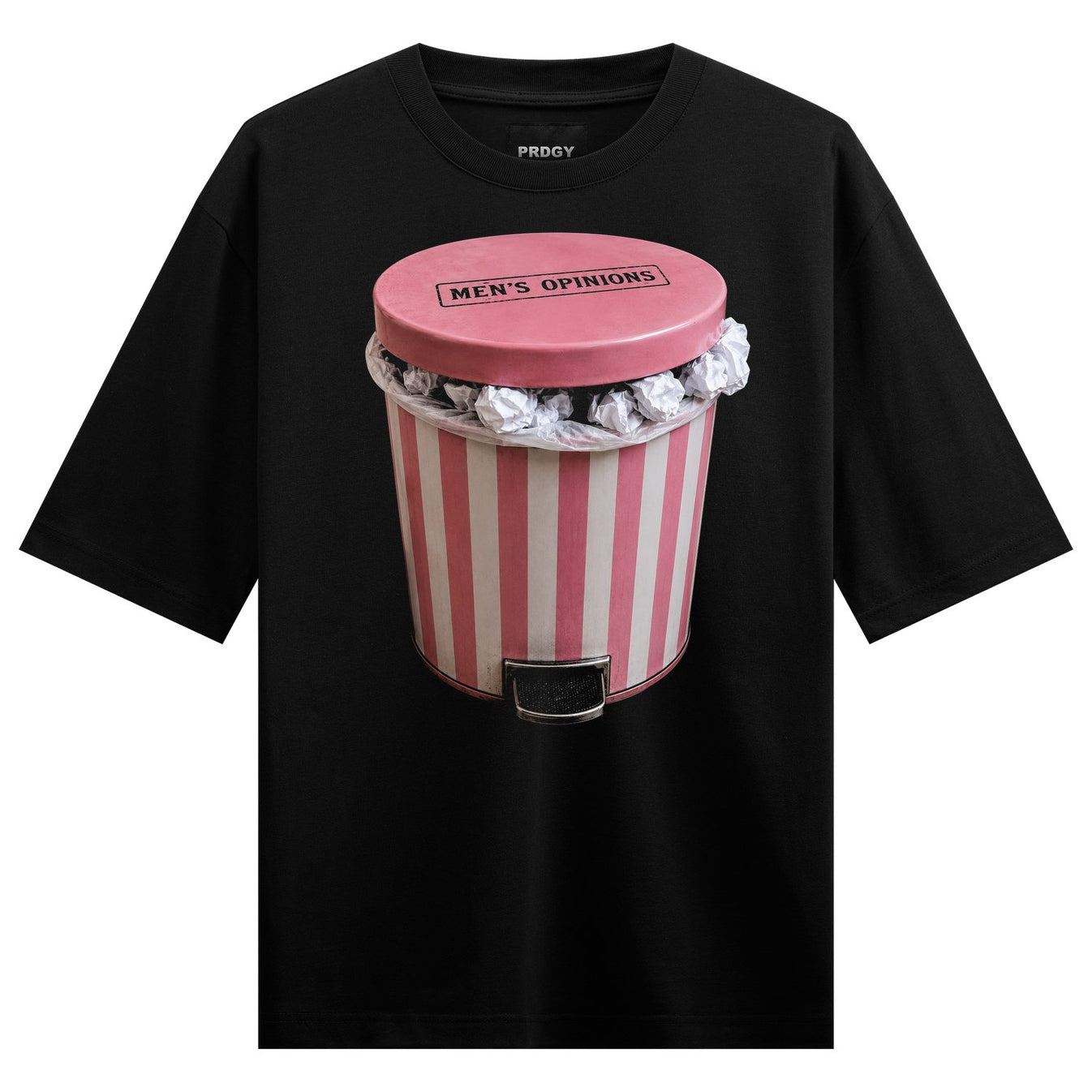 Opinion Disposal Unit T-Shirt by PRDGY — humorous graphic of an opinion disposal unit, funny design