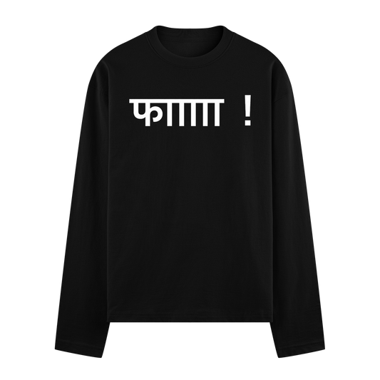 FAAA Full Sleeve T-Shirt by PRDGY — bold and original streetwear artwork, streetwear design