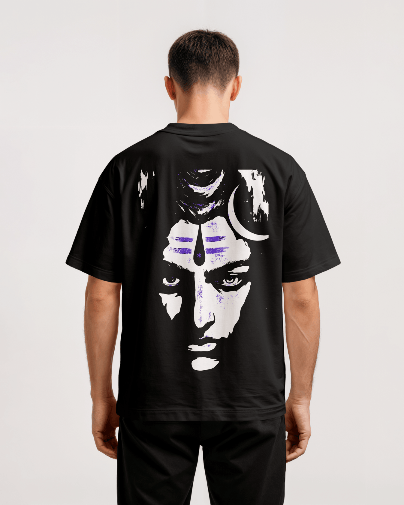Chandrashekharaye Back Oversized T-Shirt - PRDGY