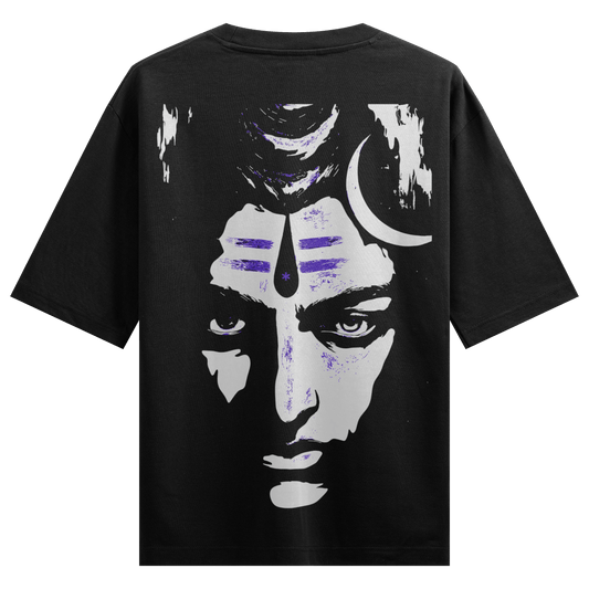 Chandrashekharaye Back Oversized T-Shirt - PRDGY