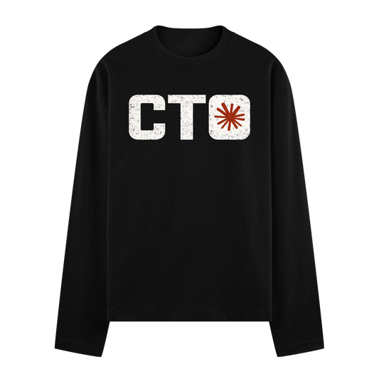 Vibe CTO Minimalist Full Sleeve T-Shirt by PRDGY — bold original art design, streetwear design