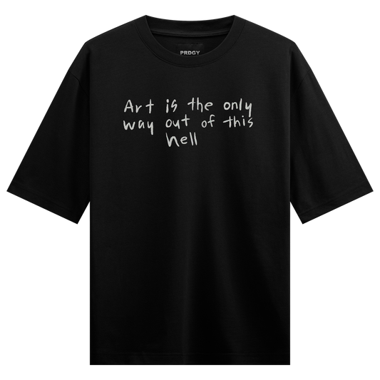 PRDGY Escape Reality Oversized T-shirt
