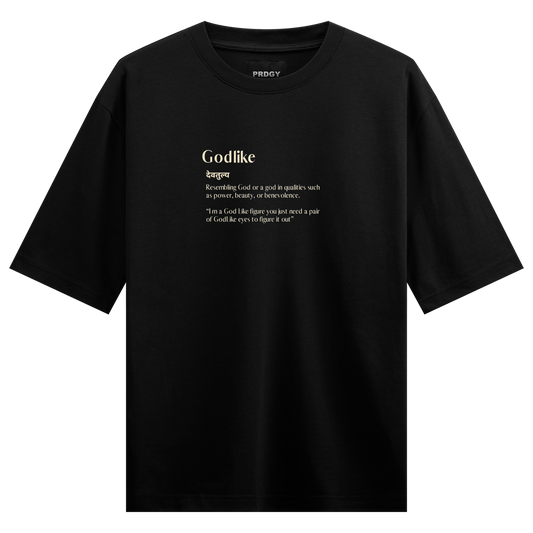 PRDGY Godlike Definition Oversized T-shirt